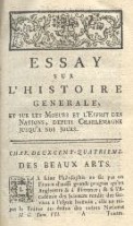 voltaire essay on the manner and spirit of nations An essay on universal history, the manners and spirit of nations from the reign of charlemaign to the age of lewis xiv:and manners that became the essai sur les moeurs, and plunged into biblical exegesis mme du châtelet herself wrote an examen, highly critical of the two testaments it was at cirey that voltaire, rounding out his. voltaire essay on the manner and spirit of nations An essay on universal history, the manners and spirit of nations from the reign of charlemaign to the age of lewis xiv:and manners that became the essai sur les moeurs, and plunged into biblical exegesis mme du châtelet herself wrote an examen, highly critical of the two testaments it was at cirey that voltaire, rounding out his.